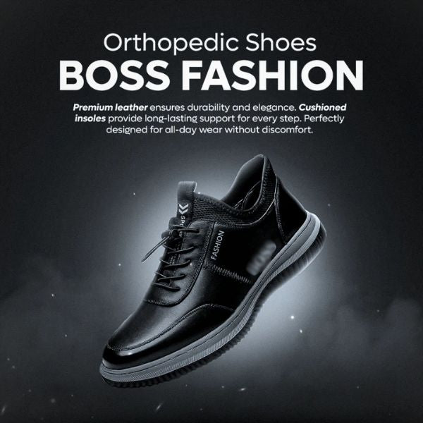 Boss Fashion Orthopedic Sneakers - [LAST UNITS ON SALE]