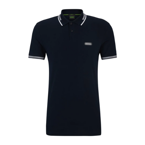 Polo Com Caimento Descontraído Em Algodão Com Branding